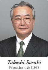 President Takeshi Sasaki